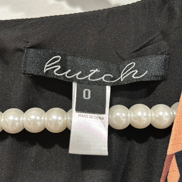 Brand new Hutch Maxi Midi Let’s Go Boho print Dress Size 0 ModCloth Belted - Picture 6 of 11